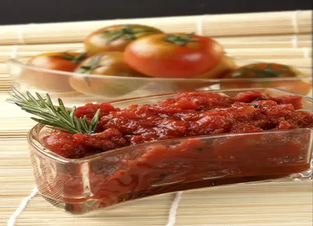 Chutney de tomates aux raisins secs