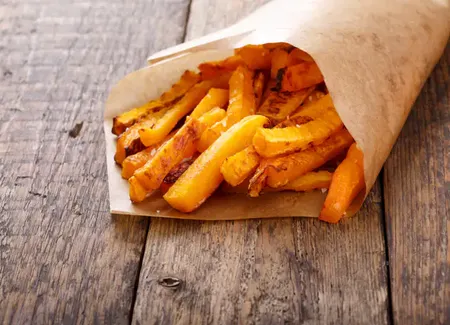 Frites de butternut (façon potatoes)