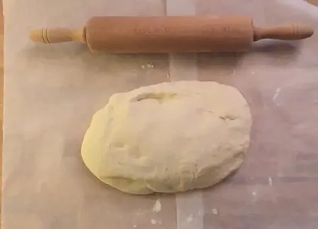 Pâte à pizza en map (machine à pain) de fanny