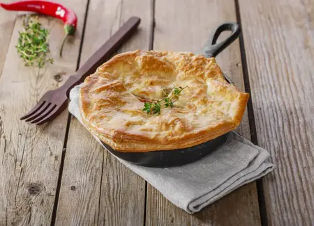 Tourte de jambon au madère