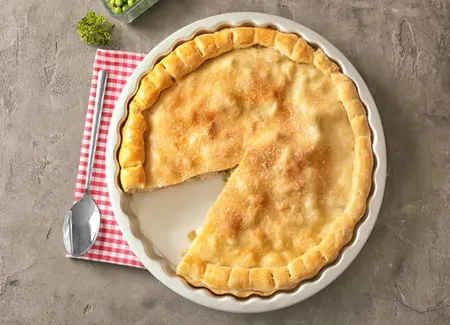 Tourte au thon ou saumon facile