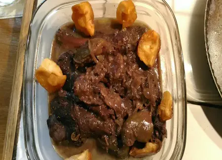 Manchons de canard aux figues et pommes