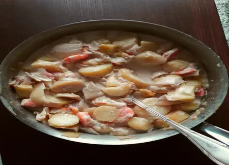 Haddock à la crème et au thym
