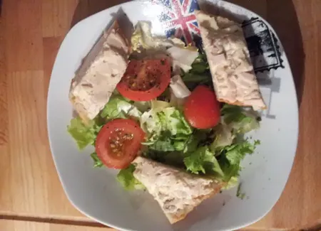 Baguette surprise au st moret