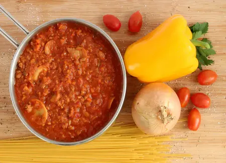Sauce bolognaise aux légumes