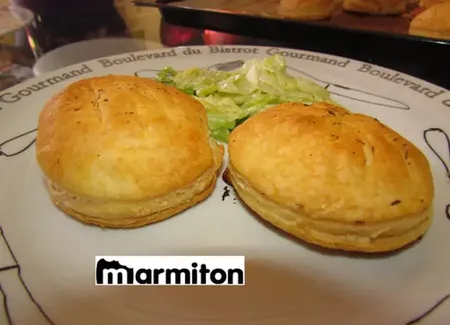 Feuilletés tomate-boursin