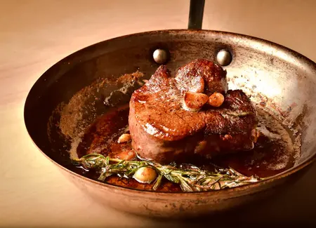 Filet mignon au miel et à la vanille