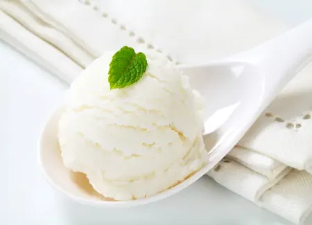 Glace au fromage blanc ou skyr facile
