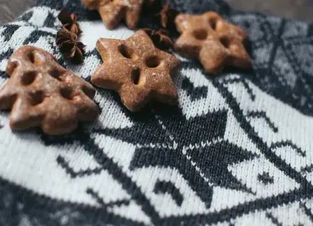 Biscuits croquants parfumés à l'anis