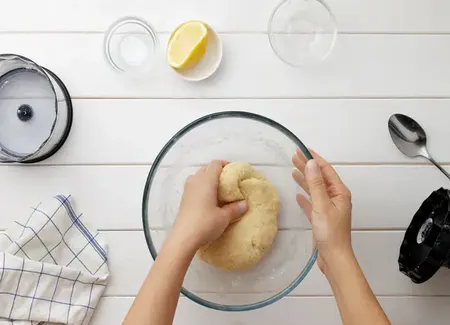 Pâte sablée citronnée (sans produits laitiers)