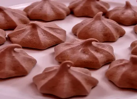 Meringue chocolatée