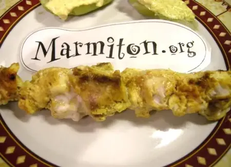 Brochettes de mérou fondantes