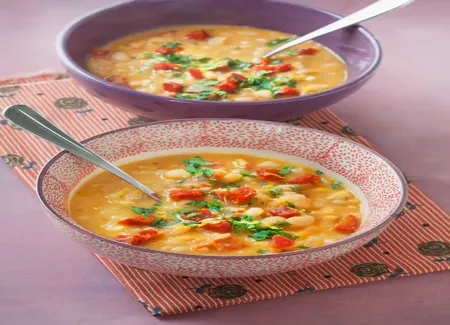 Soupe haricots blancs chorizo