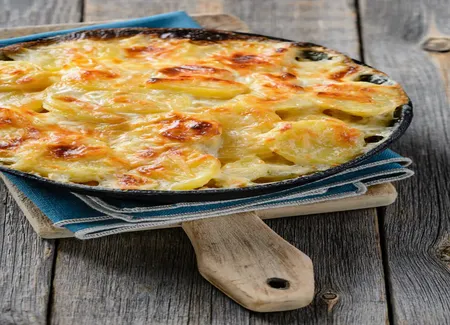 Gratin de pommes de terre au reblochon