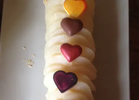 Bûche cannelle et crème au beurre spéculoos