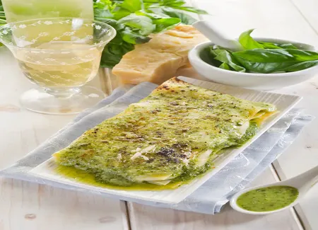 Lasagnes pesto