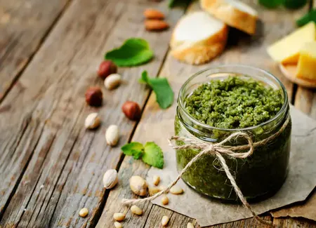 Pesto à la menthe