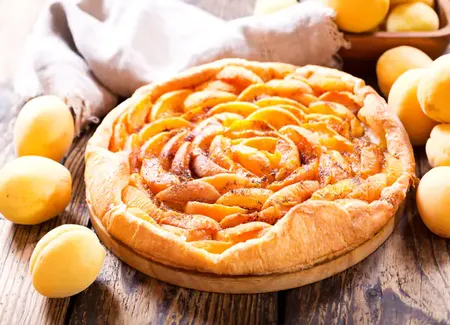 Tartes à l'abricot maison
