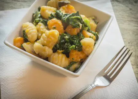 Gnocchis maison au parmesan
