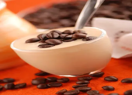 Yaourt maison au café