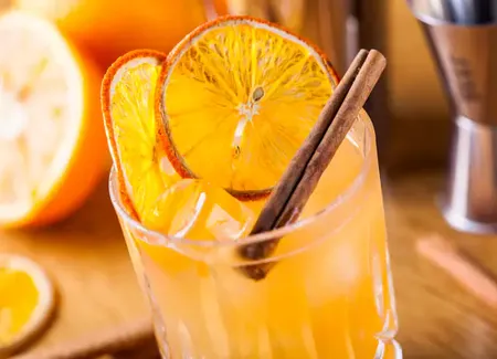 Punch maison à l'orange