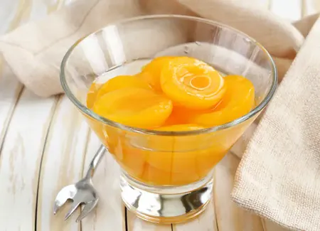 Abricots au sirop maison