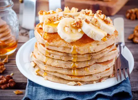 Pancakes rapides au micro-ondes