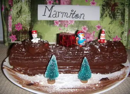 Bûche de noël excellente !