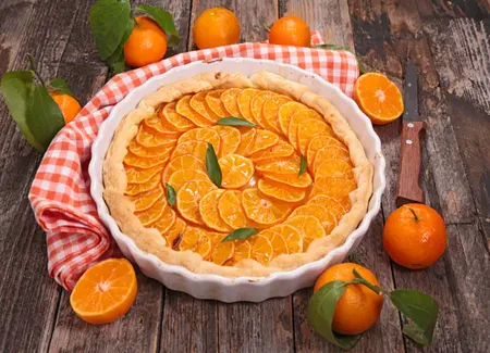 Tarte à l'orange express