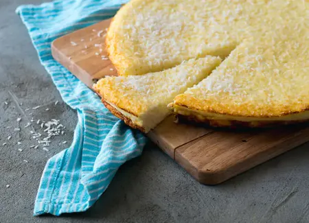 Tarte express à la noix de coco