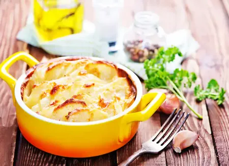 Gratin dauphinois du chat qui fume