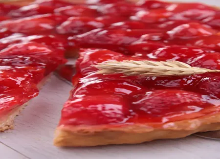 Tarte aux fraises express