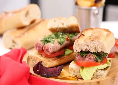 Choripan (sandwich argentin)