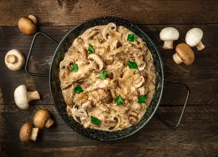 Sauce aux cepes à la 'vite fait'