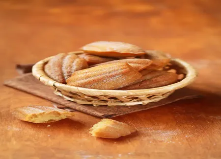 Madeleines au miel