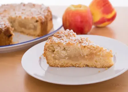 Tarte aux pommes et à la noix de coco