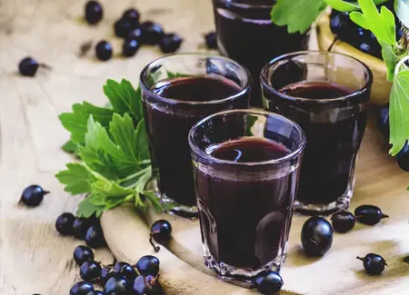 Sirop de cassis de bourgogne