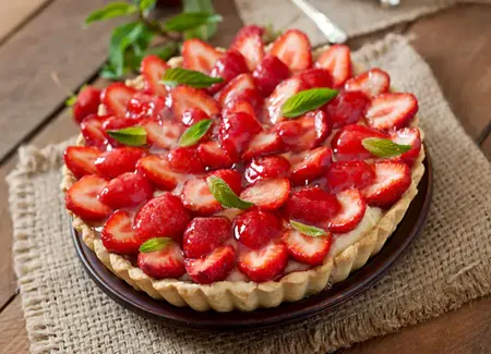 Tartelettes aux fraises