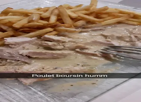Poulet au boursin
