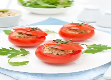 Tomates farcies thon