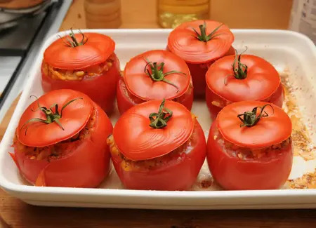 Tomates farcies delphine