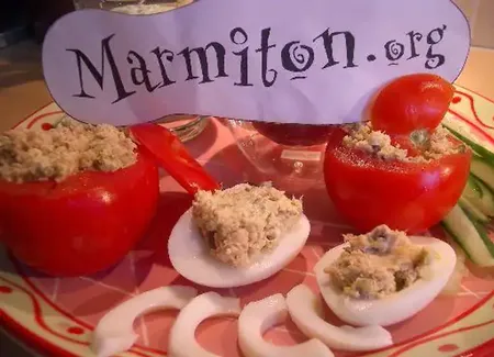 Tomates farcies au thon façon phanie