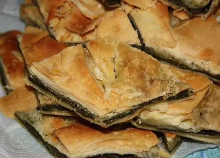 Tarte aux côtes de bette (torta di erbette)