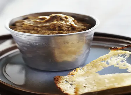 Caviar d'aubergines aux épices