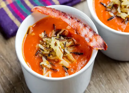 Bisque de homard maison