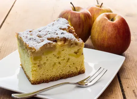 Gâteau aux pommes rapide