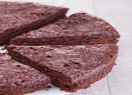 Gâteau choco-noisettes magique!