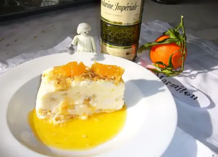 Nougat glacé à la mandarine impériale