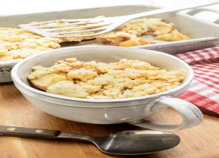 Crumble aux pommes rapide