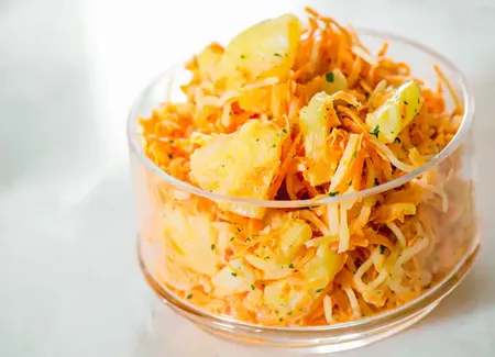 Salade de carottes à l'orange (maroc)